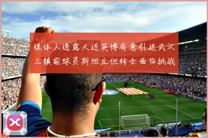媒体人透露大连英博有意引进武汉三镇前球员斯坦丘但转会面临挑战